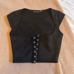Black Corset Top